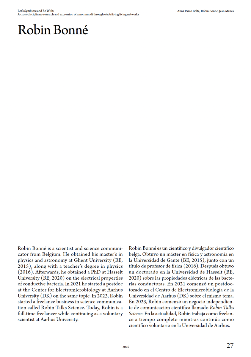 Let's Symbiose and Be With 3